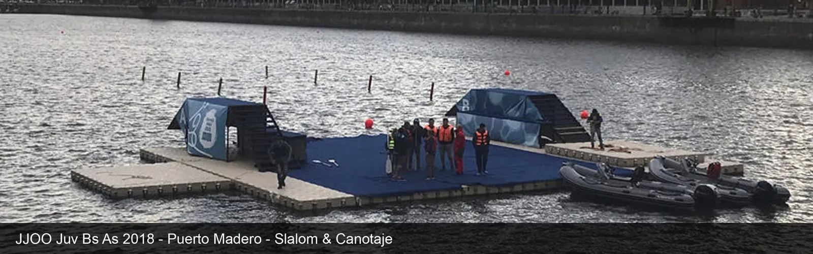 Juegos Olímpicos de la Juventud Buenos Aires 2018, Puerto Madero, slalom de canotaje