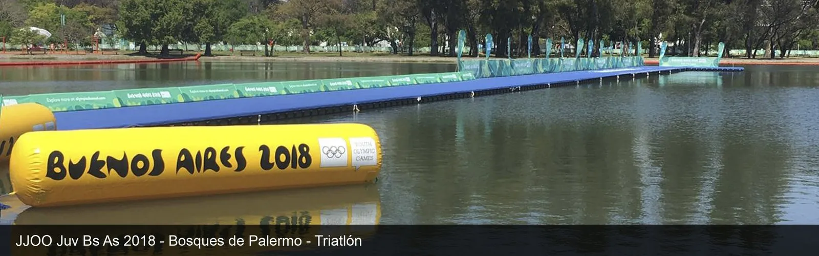 Juegos Olímpicos de la Juventud Buenos Aires 2018, Bosques de Palermo, triatlón