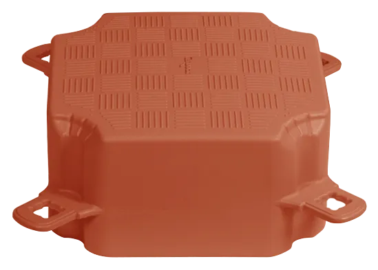 Cubo Naranja Candock para muelle flotante